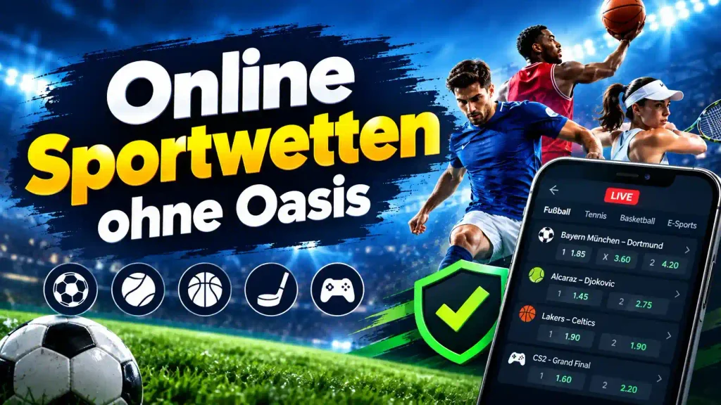 Online Sportwetten ohne Oasis